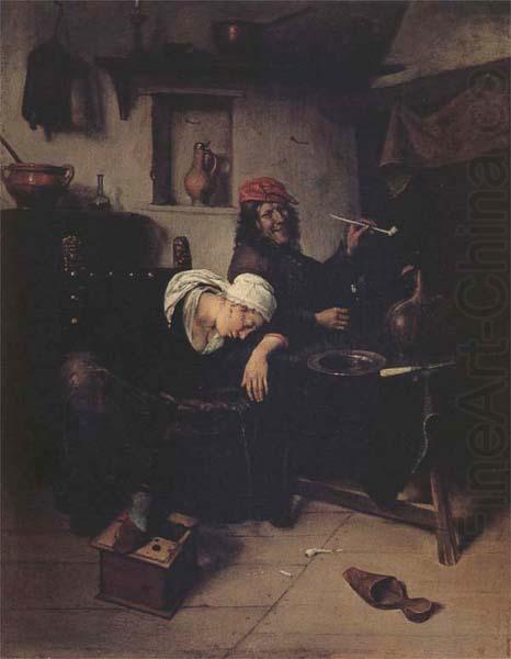 The Idlers, Jan Steen